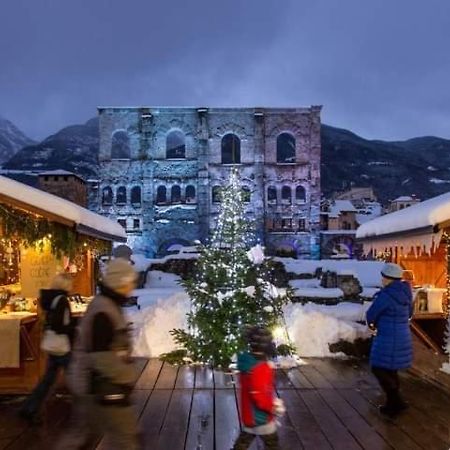 Appartamento" Le Bourg 61" Vda Cir 0208 Aosta Exteriör bild