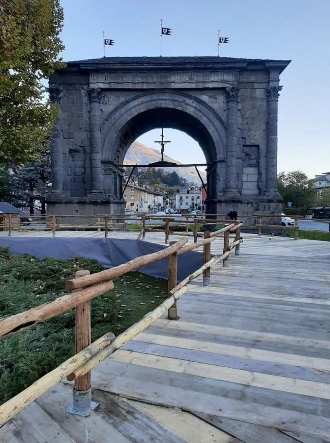 Appartamento" Le Bourg 61" Vda Cir 0208 Aosta Exteriör bild