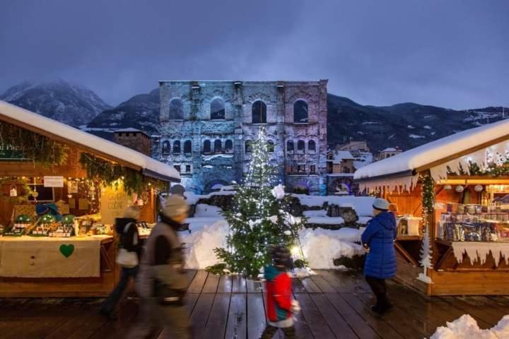 Appartamento" Le Bourg 61" Vda Cir 0208 Aosta Exteriör bild